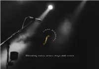 Elevating Voices Across Stage and Screen