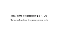 Real-Time Systems I Typical Architecture of Embedded Real-Time System