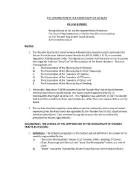 TBDSSAB Area One Representative Procedure By-Law V.Pdf