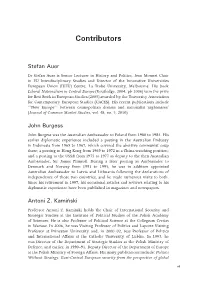 Contributors