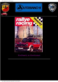 Die Autobianchi A112 Homepage