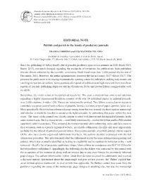 Publish and Perish in the Hands of Predatory Journals