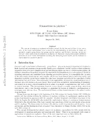 Symmetries in Physics Are [2, 4, 5]
