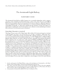 The Avonmouth Light Railway