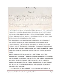 The Bonehead Play Chapter 13 for the Interesting Facts for Chapter 13