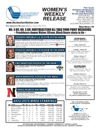 Women's Weekly Release
