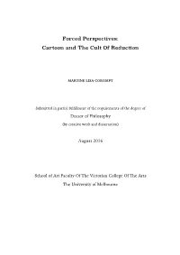 Cartoon and the Cult of Reduction