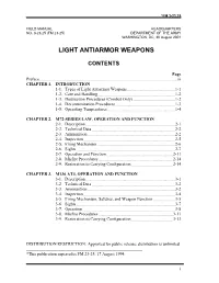 Light Antiarmor Weapons