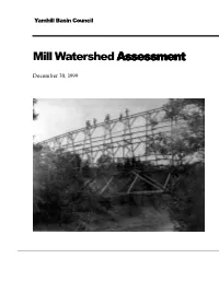 Mill Creek Watershed Assessment