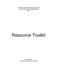 Resource Toolkit