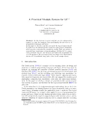 A Practical Module System for LF *