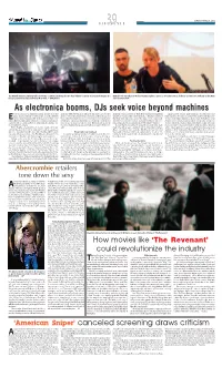 As Electronica Booms, Djs Seek Voice Beyond Machines