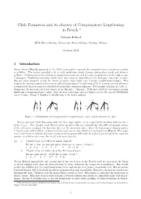Glide Formation and Its Absence of Compulsatory Lengthening in French