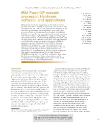 IBM Powernp Network Processor : Hardware, Software and Applications