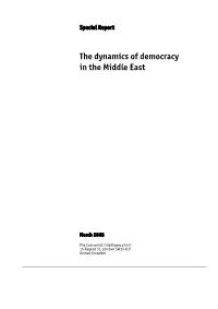 The Dynamics of Democracy in the Middle East