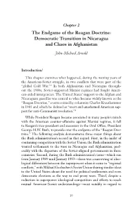 The Endgame of the Reagan Doctrine: Democratic Transition in Nicaragua and Chaos in Afghanistan