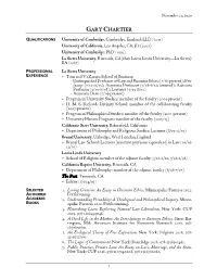 Updated Website CV