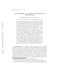Coauthorship and Citation Networks for Statisticians
