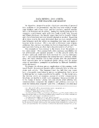Data Mining, Dog Sniffs, and the Fourth Amendment
