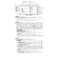 WEDNESDAY OCTOBER 16TH 2002 YEARLING Consigned By