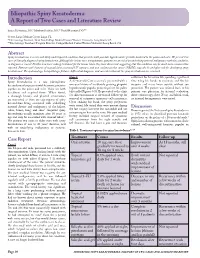 Idiopathic Spiny Keratoderma: a Report of Two Cases and Literature Review