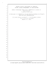 Livestock Workshop Transcript