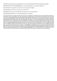 Title: Need to Preserve and Save the Coastal Areas of the Country by Implementing the CRZ Policy Regulations Stringently