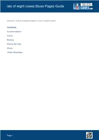 Harbour Guides Bluepages Guide