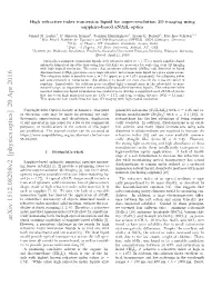High Refractive Index Immersion Liquid for Super-Resolution 3D Imaging Using Sapphire-Based Anail Optics