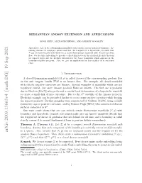 Arxiv:2009.13665V3 [Math.DG] 10 Nov 2020