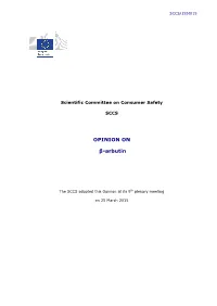 Beta-Arbutin