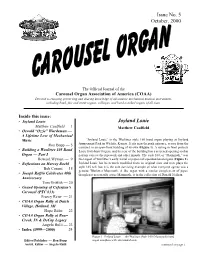 Joyland Louie Issue No. 5 October, 2000
