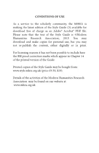 Mhra Style Guide