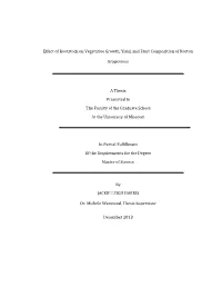 Effect of Rootstock on Vegetative Growth, Yield, and Fruit Composition of Norton Grapevines