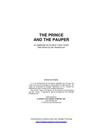 The Prince and the Pauper