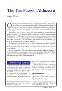 The Two Faces of Al Jazeera by Oren Kessler