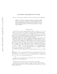 Arxiv:1807.08398V1 [Math.DG] 23 Jul 2018 Set by Ifold Usin1.1