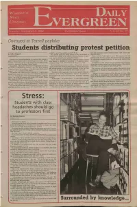Stress: Students with Class Headaches Should Go to Professors First