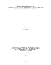 University of Florida Thesis Or Dissertation