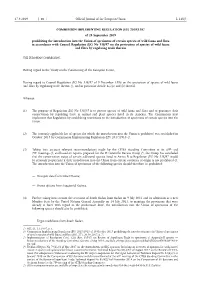 Commission Implementing Regulation (EU)