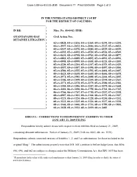 Detainees with Pending Habeas Corpus Petitions As of February 4, 2009* Approved for Transfer Or Subject to Charges Under ISN Case No