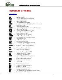 Glossary of Terms