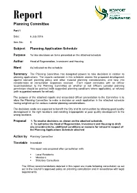 Planning Application Schedule PDF 2 MB