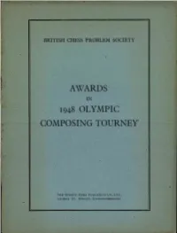 Rs48 OLYMPIC COMPOSING TOURNEY