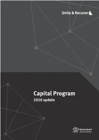 Capital Program 2020 Update Copyright Disclaimer This Publication Is Protected by the Copyright Act 1968