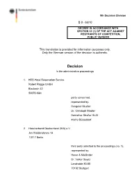 Decision Division