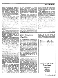 Lean Beaudin's Cordelia