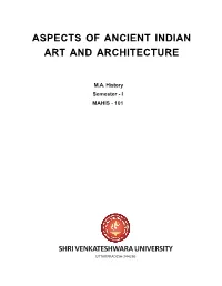 Aspects of Ancient Indian Art and Architecture