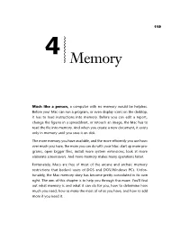 Chapter 4: Memory