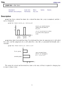 Graph Bar — Bar Charts